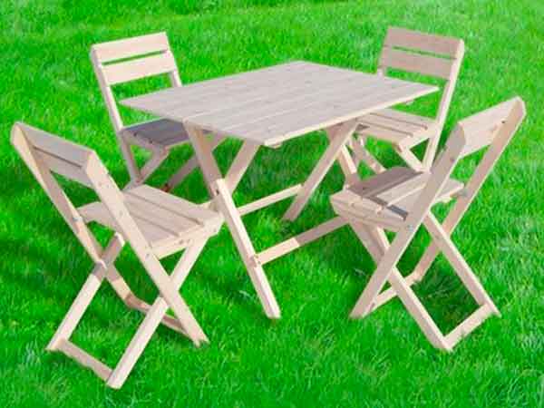 Contar con sillas de madera para jardín o patio le da mas vida a tu hogar.